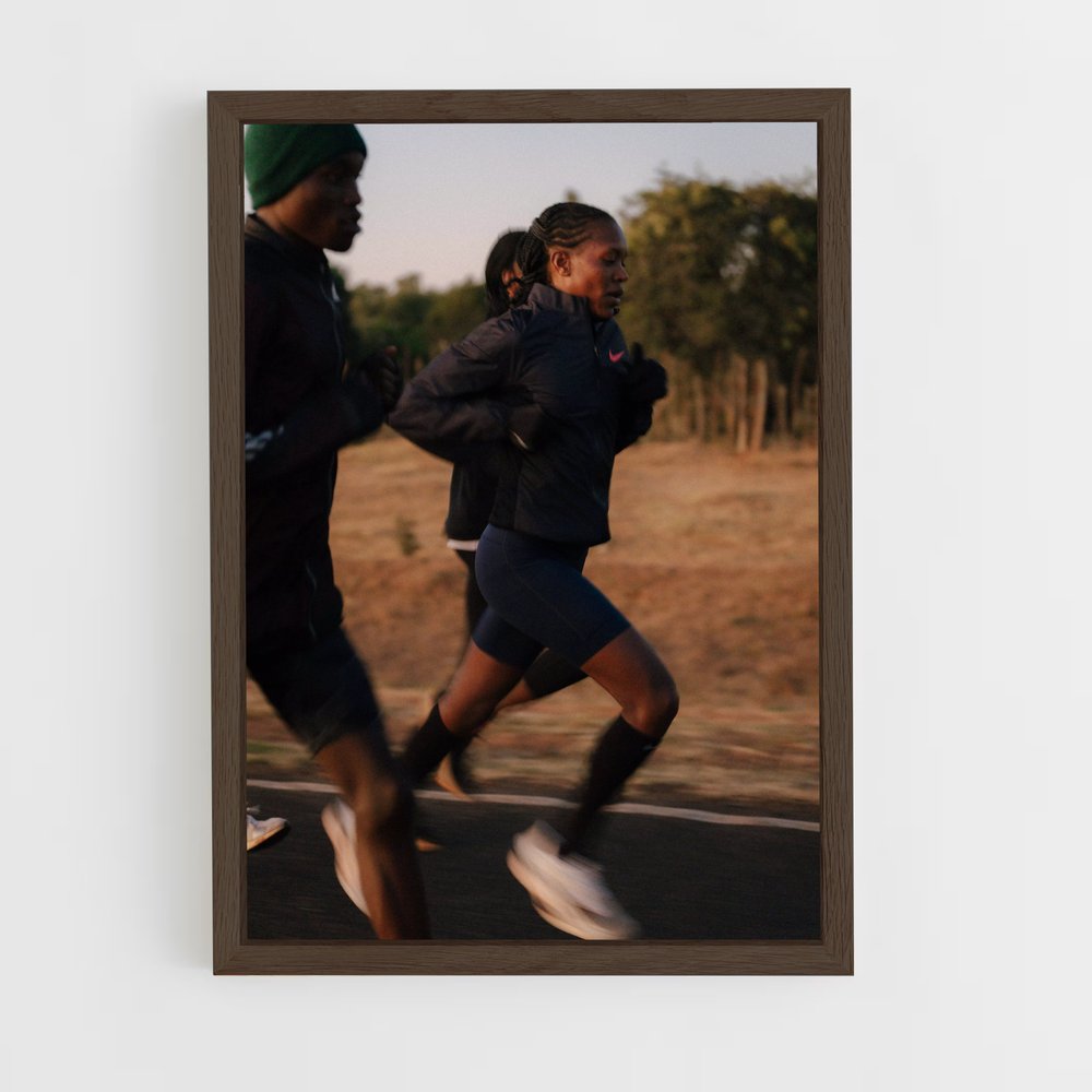 Poster Run Together – affiche Athlétisme (vue 5)